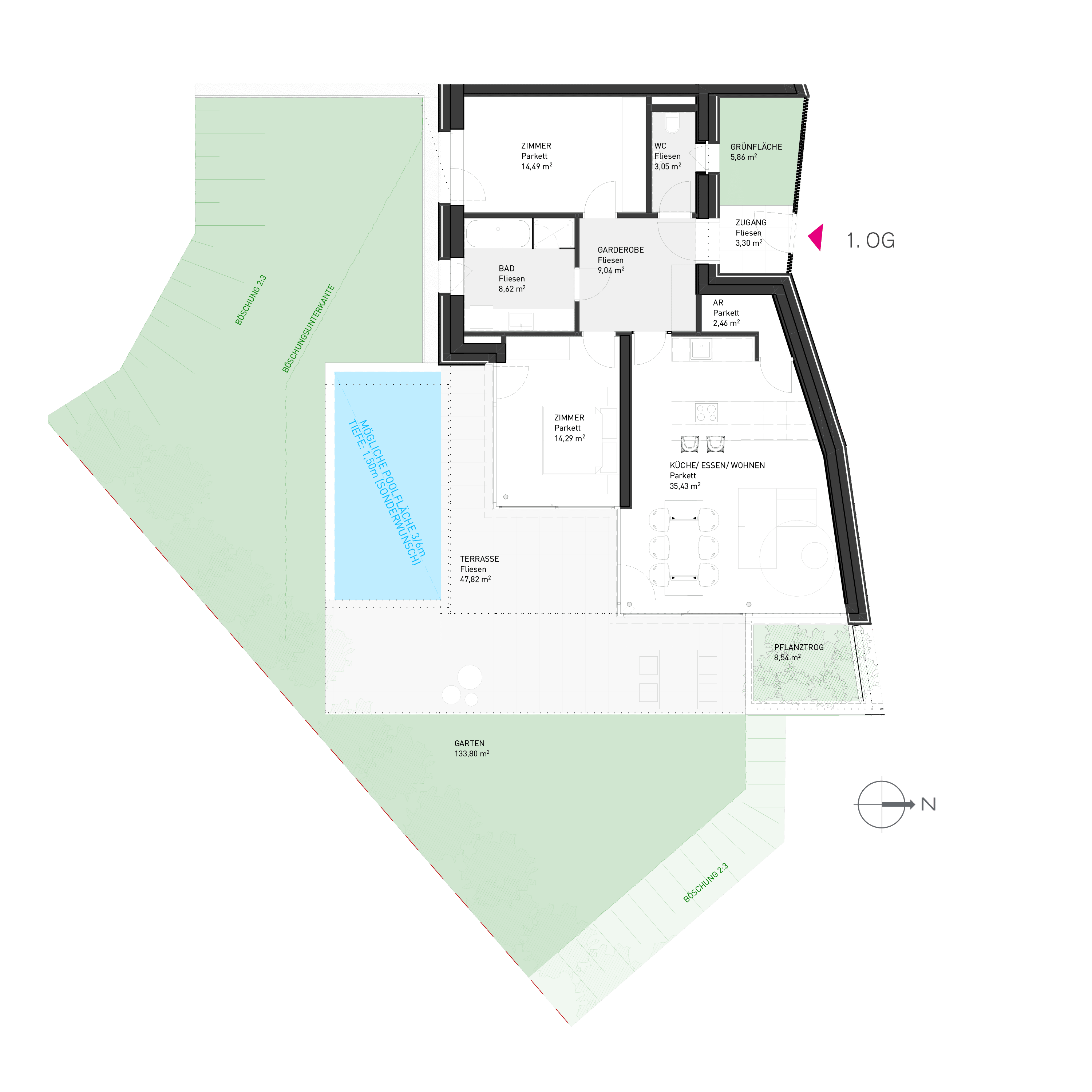 Am Dornbühel hochwertiges Immobilienprojekt