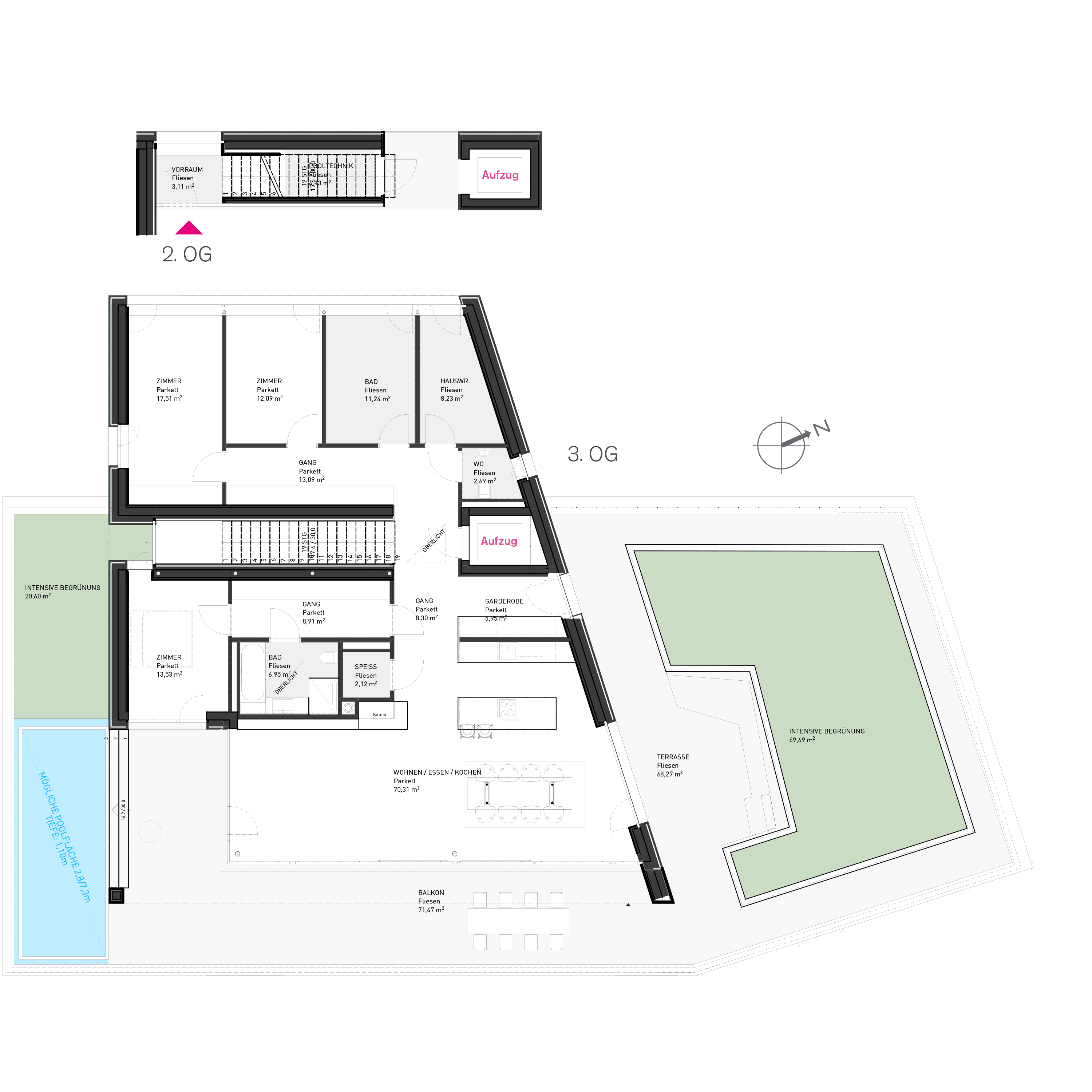 Am Dornbühel hochwertiges Immobilienprojekt